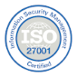 ISO 27001 certified